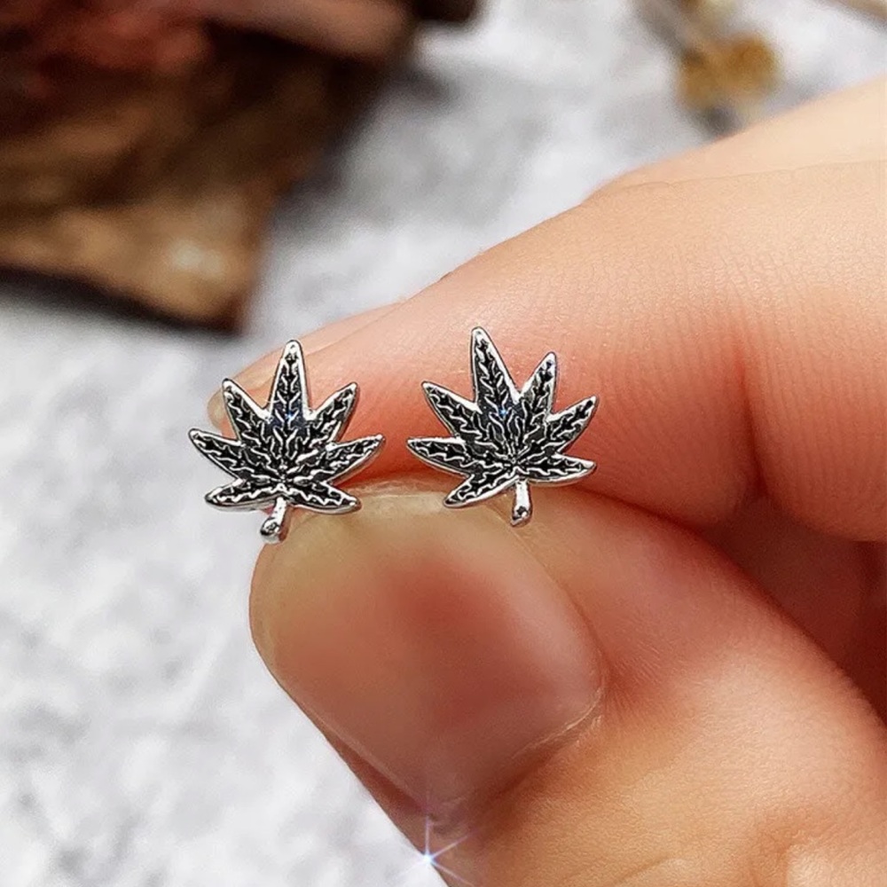 Marijuana Earrings
